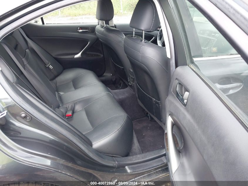 2009 Lexus Is 250 VIN: JTHBK262392082829 Lot: 40072860