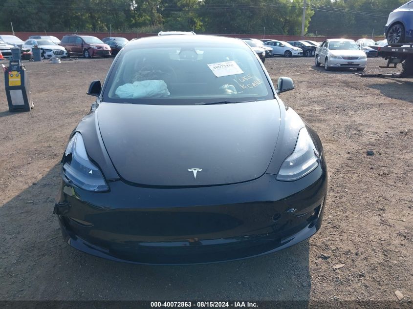 2023 Tesla Model 3 Rear-Wheel Drive VIN: 5YJ3E1EA3PF476115 Lot: 40072863