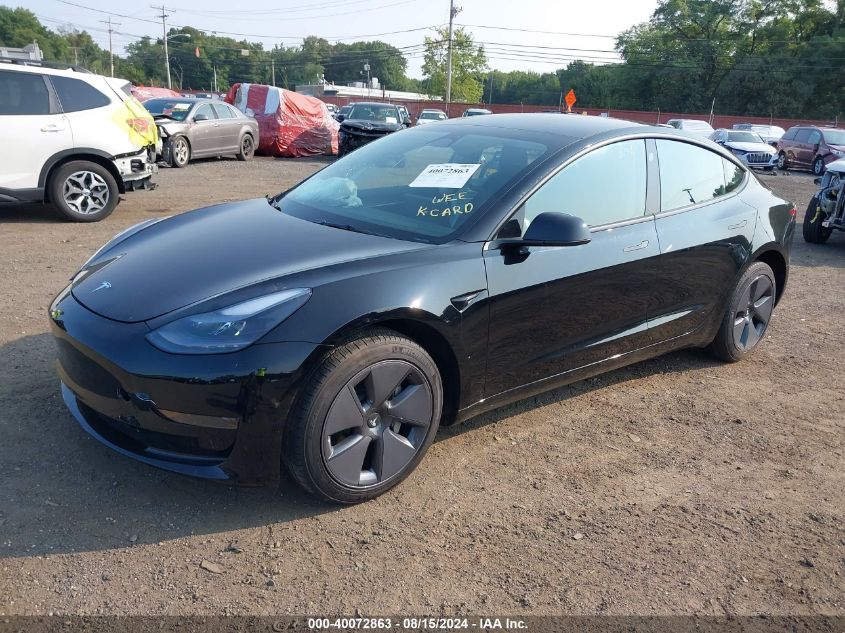 5YJ3E1EA3PF476115 2023 TESLA MODEL 3 - Image 2