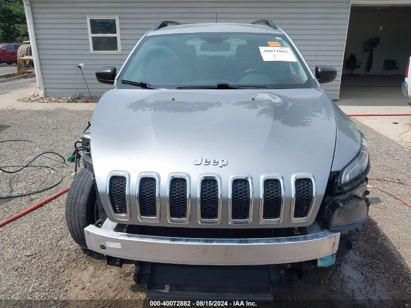 2016 Jeep Cherokee Sport VIN: 1C4PJMAB5GW169392 Lot: 40072882