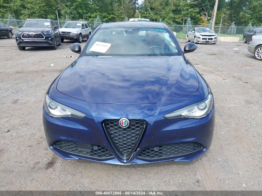 2021 Alfa Romeo Giulia Ti Awd VIN: ZARFANBN0M7645134 Lot: 40072885