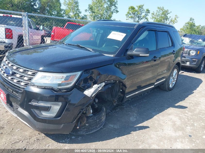 1FM5K8D81GGC68521 2016 FORD EXPLORER - Image 2