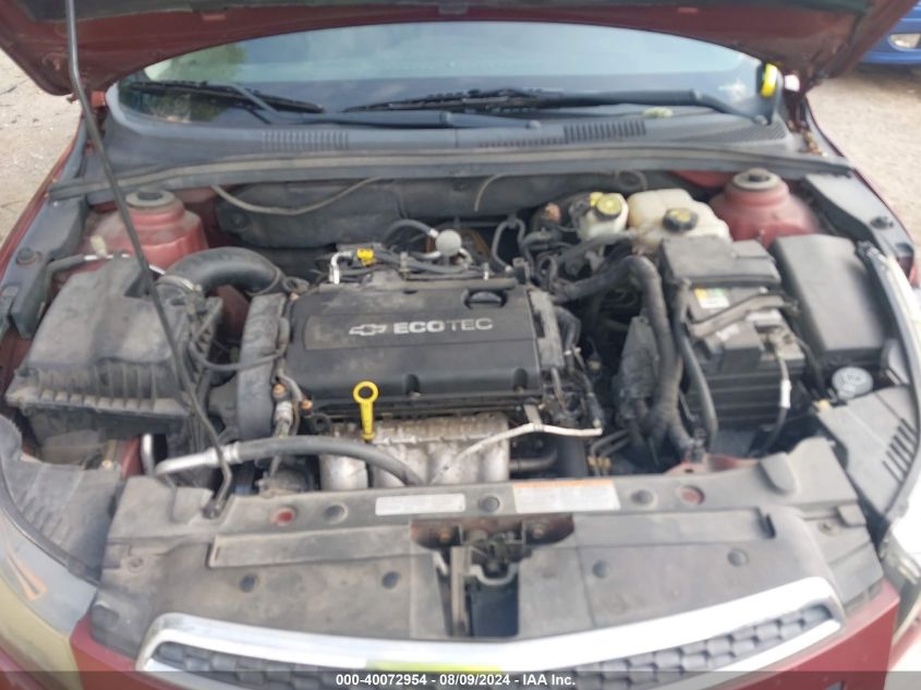 2012 Chevrolet Cruze Ls VIN: 1G1PC5SH7C7204465 Lot: 40072954