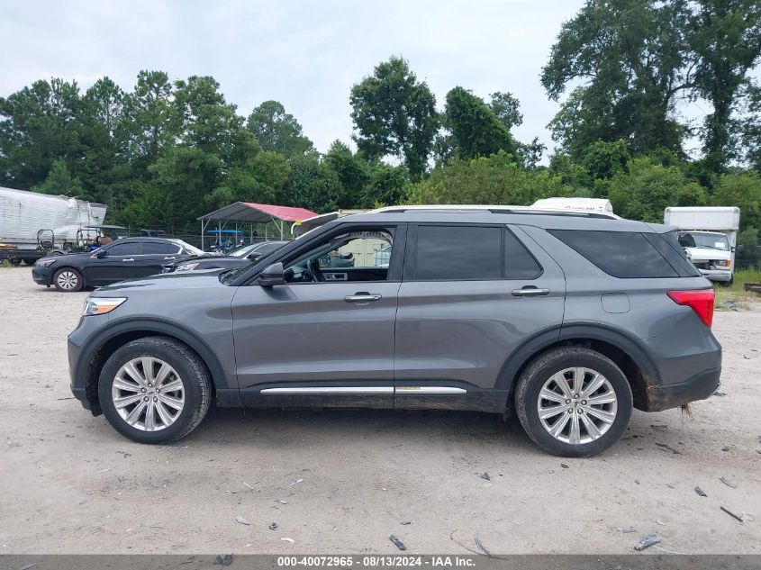 2021 Ford Explorer Limited VIN: 1FMSK7FH2MGB62889 Lot: 40072965