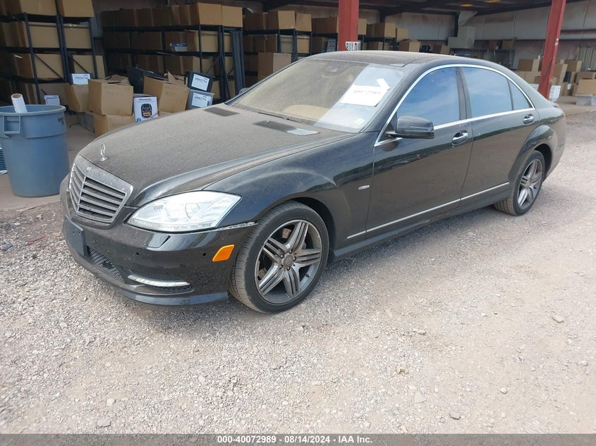 2012 Mercedes-Benz S 550 4Matic VIN: WDDNG9EB2CA463858 Lot: 40072989