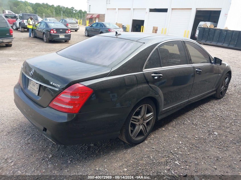 2012 Mercedes-Benz S 550 4Matic VIN: WDDNG9EB2CA463858 Lot: 40072989