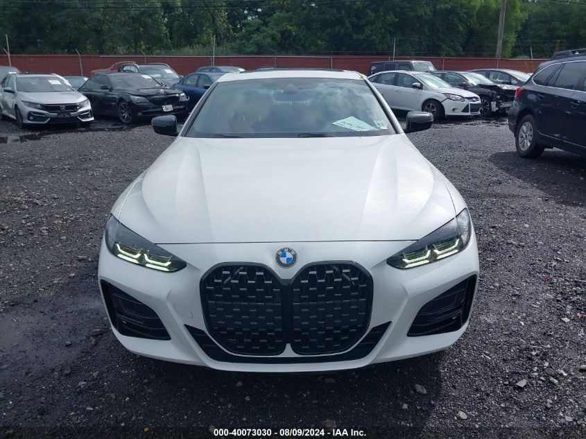 2022 BMW 430I xDrive VIN: WBA73AP07NCK49612 Lot: 40073030