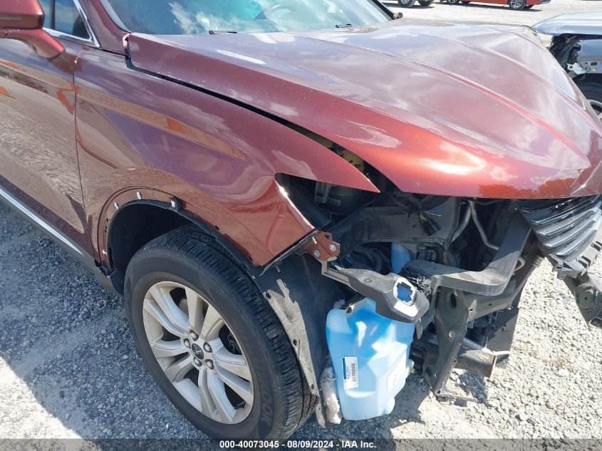 2016 Lincoln Mkx Premiere VIN: 2LMTJ8JR6GBL39540 Lot: 40073045