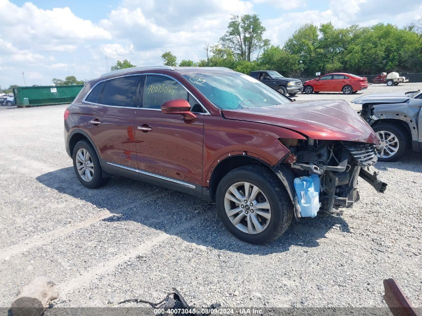 2016 Lincoln Mkx Premiere VIN: 2LMTJ8JR6GBL39540 Lot: 40073045