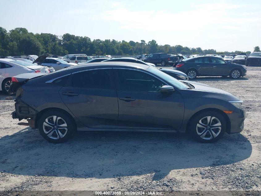 2016 Honda Civic Lx VIN: 19XFC2F52GE027461 Lot: 40073059