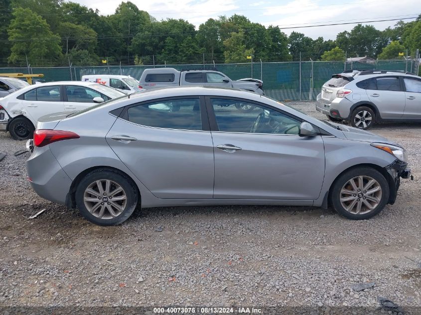 2015 Hyundai Elantra Se VIN: 5NPDH4AE1FH617317 Lot: 40073075