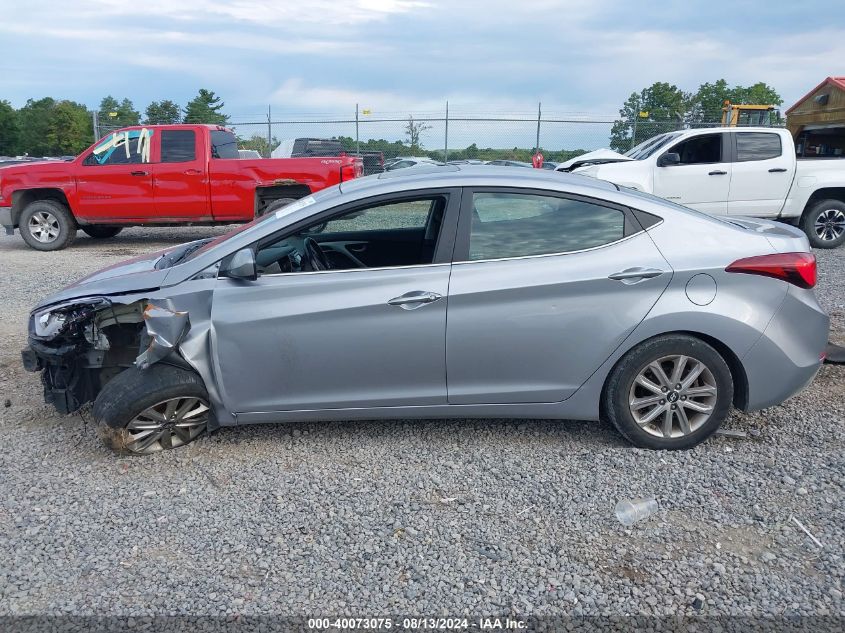 2015 Hyundai Elantra Se VIN: 5NPDH4AE1FH617317 Lot: 40073075