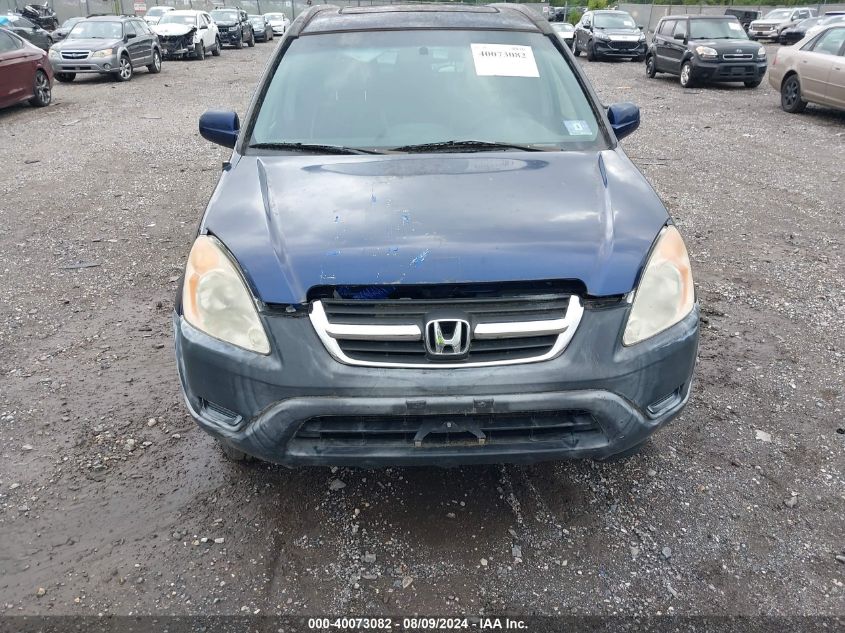 2003 Honda Cr-V Ex VIN: JHLRD78843C023558 Lot: 40073082