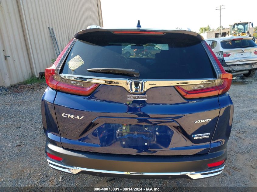 2022 Honda Cr-V Hybrid Touring VIN: 5J6RT6H90NL045766 Lot: 40073091