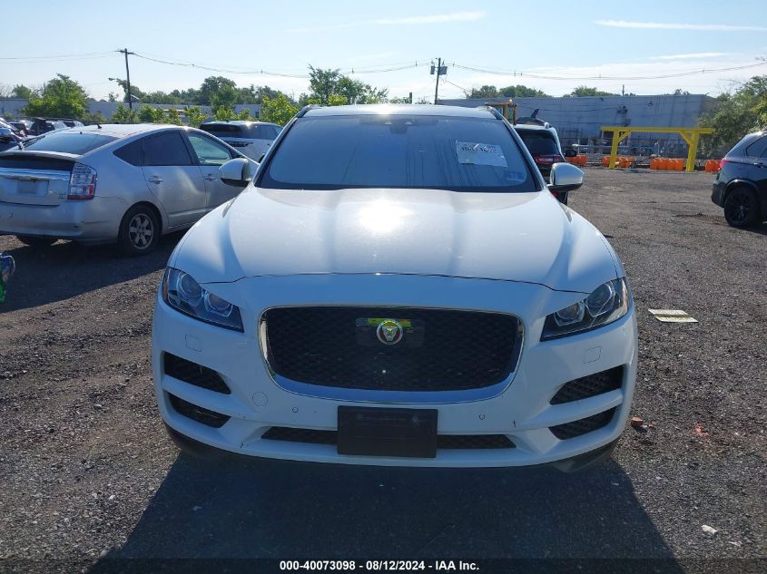 2019 Jaguar F-Pace 25T Premium VIN: SADCJ2FX7KA601580 Lot: 40073098