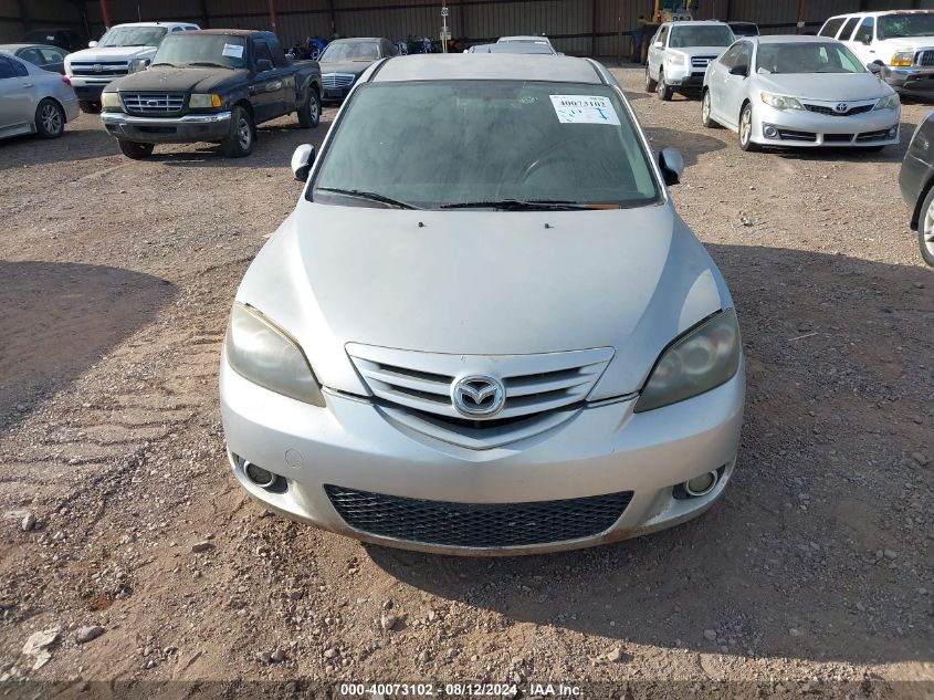 2004 Mazda Mazda3 S VIN: JM1BK343241182700 Lot: 40073102