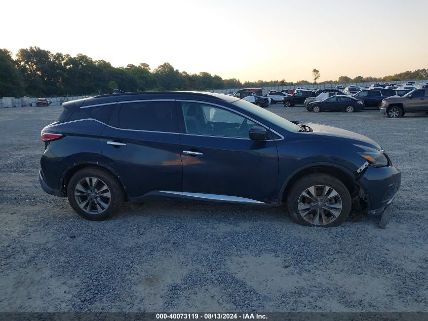 2018 Nissan Murano Sv VIN: 5N1AZ2MG2JN118323 Lot: 40073119