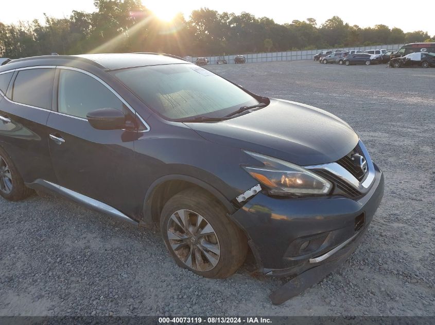 2018 Nissan Murano Sv VIN: 5N1AZ2MG2JN118323 Lot: 40073119