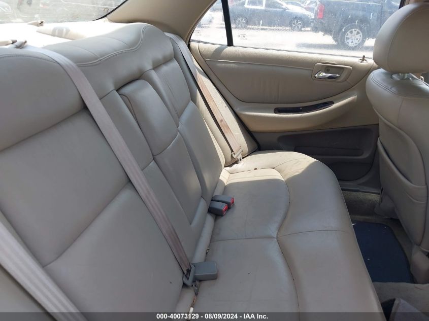 2000 Honda Accord 3.0 Ex VIN: 1HGCG1650YA091697 Lot: 40073129