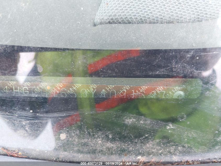 2000 Honda Accord 3.0 Ex VIN: 1HGCG1650YA091697 Lot: 40073129