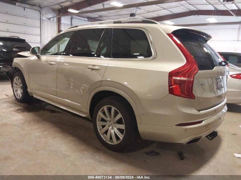 VIN YV4A22PK1G1058315 2016 Volvo XC90, T6 Momentum no.3