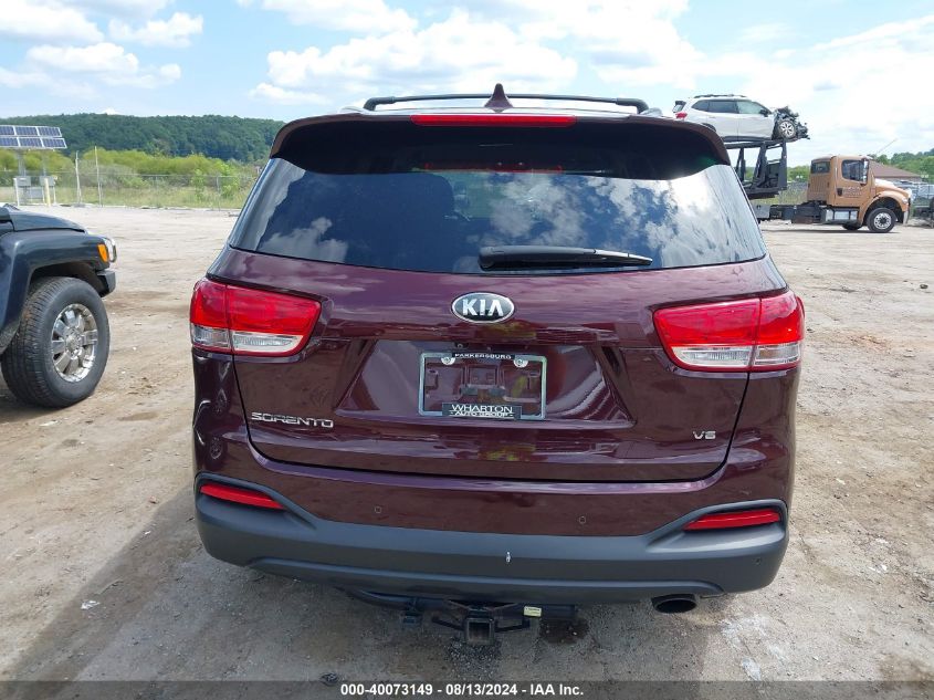 2018 KIA SORENTO 3.3L LX - 5XYPGDA56JG418280