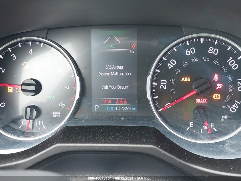 2020 Toyota Rav4 Xle Premium VIN: 2T3A1RFV0LW101032 Lot: 40073151