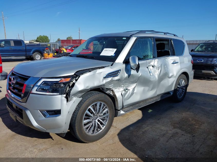 JN8AY2BD1N9675288 2022 NISSAN ARMADA - Image 2