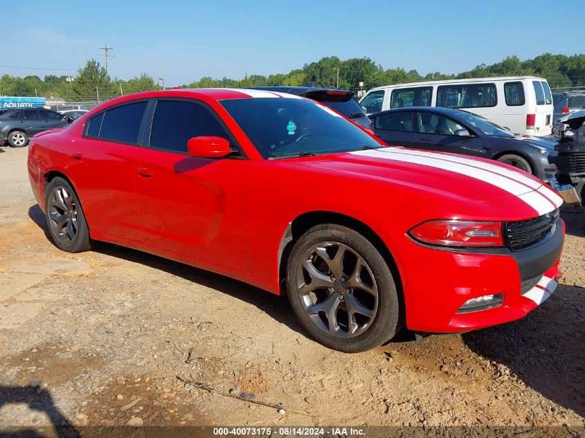 2016 Dodge Charger Sxt VIN: 2C3CDXHG7GH160186 Lot: 40073175