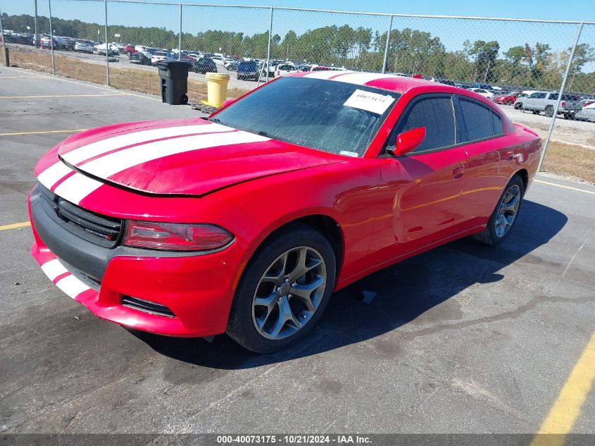 VIN 2C3CDXHG7GH160186 2016 DODGE CHARGER no.2