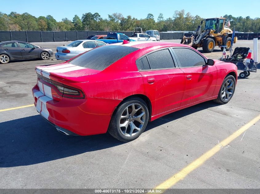 VIN 2C3CDXHG7GH160186 2016 DODGE CHARGER no.4