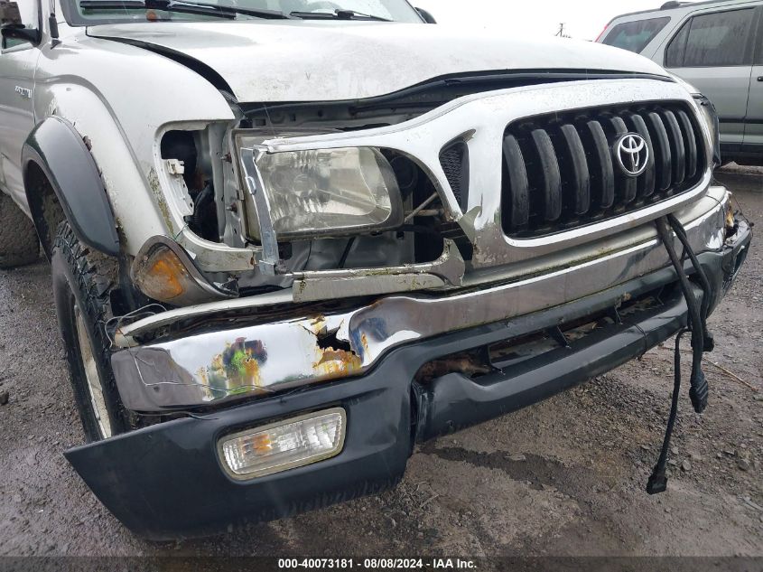 2001 Toyota Tacoma Base V6 VIN: 5TEWN72N11Z851738 Lot: 40073181