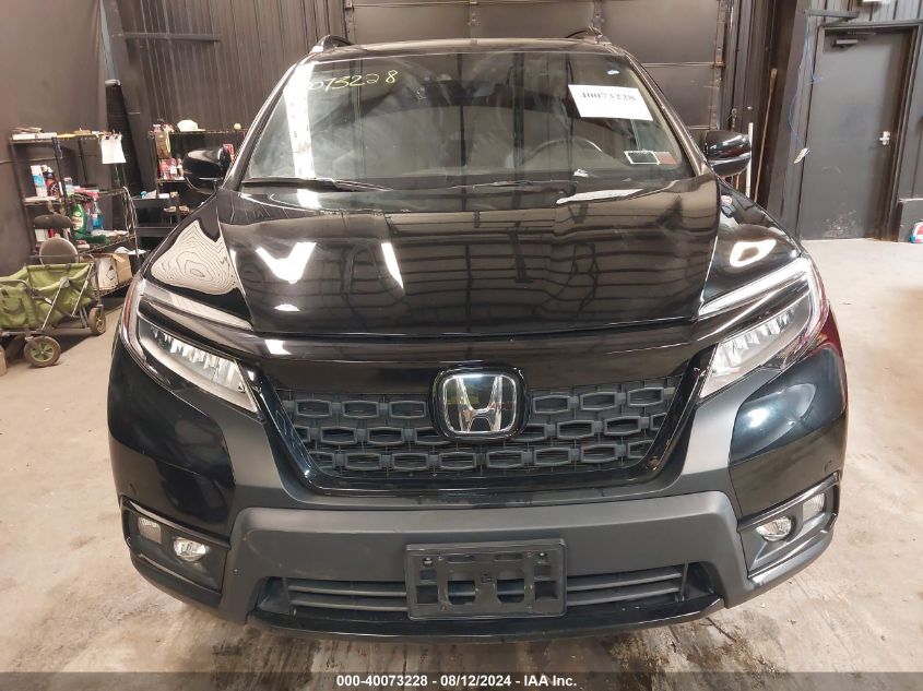 2021 Honda Passport Awd Elite VIN: 5FNYF8H07MB012951 Lot: 40073228