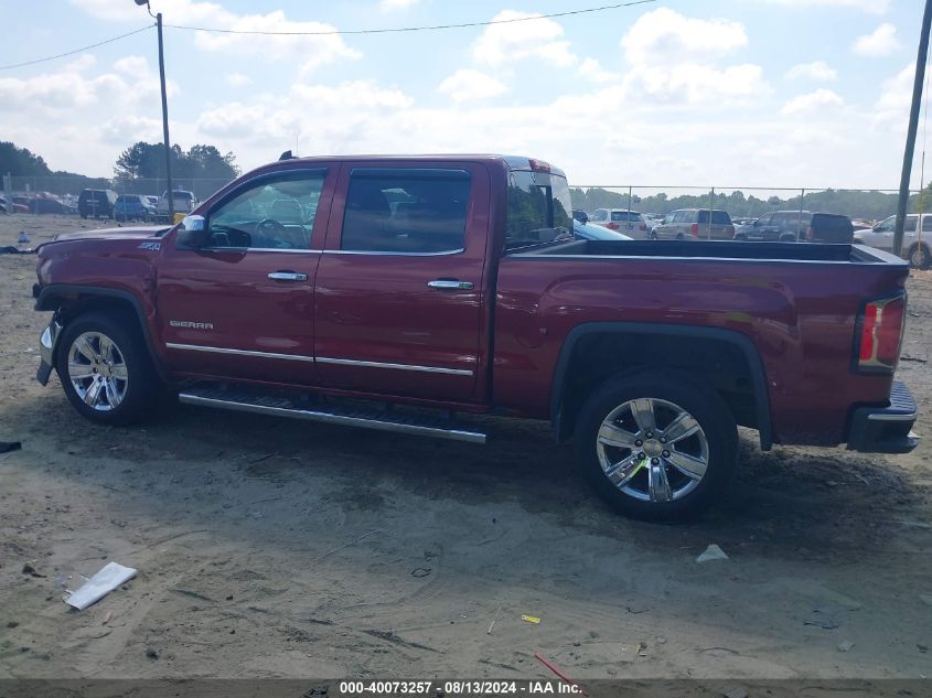 2017 GMC Sierra 1500 Slt VIN: 3GTU2NEC5HG142220 Lot: 40073257