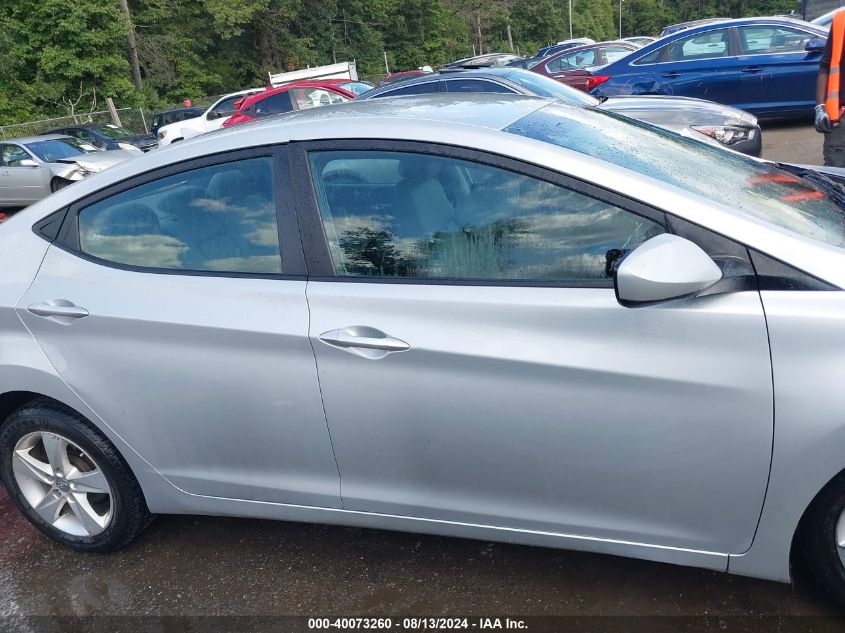 2013 Hyundai Elantra Gls VIN: 5NPDH4AE6DH391000 Lot: 40073260