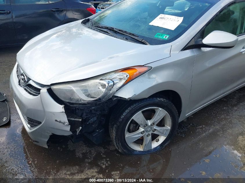 5NPDH4AE6DH391000 2013 Hyundai Elantra Gls