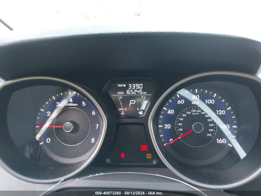 5NPDH4AE6DH391000 2013 Hyundai Elantra Gls