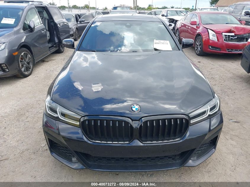 2022 BMW 530 I VIN: WBA53BH01NCJ54426 Lot: 40073272