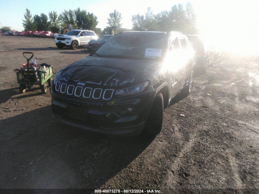 2022 JEEP COMPASS(VIN: 3C4NJDBB2NT113628