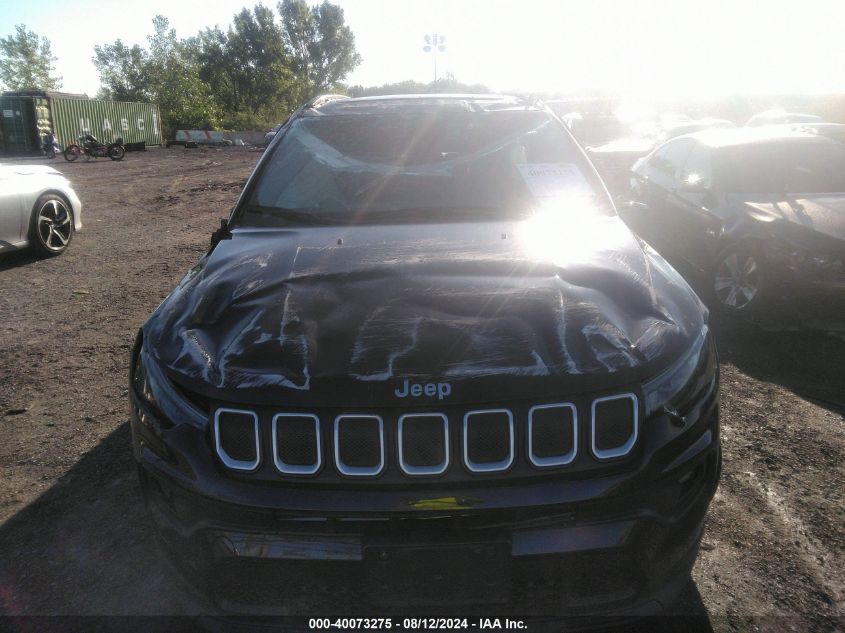 2022 Jeep Compass Latitude 4X4 VIN: 3C4NJDBB2NT113628 Lot: 40073275