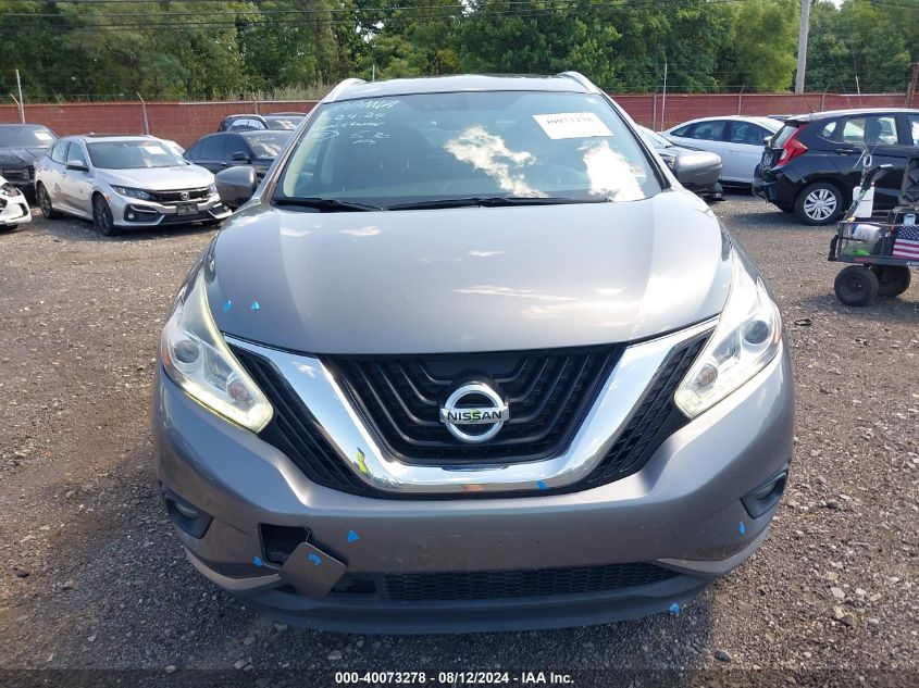 2017 Nissan Murano Platinum VIN: 5N1AZ2MH5HN180446 Lot: 40073278