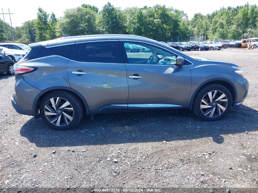 2017 Nissan Murano Platinum VIN: 5N1AZ2MH5HN180446 Lot: 40073278