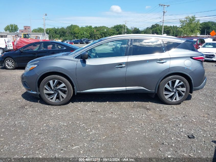 2017 Nissan Murano Platinum VIN: 5N1AZ2MH5HN180446 Lot: 40073278