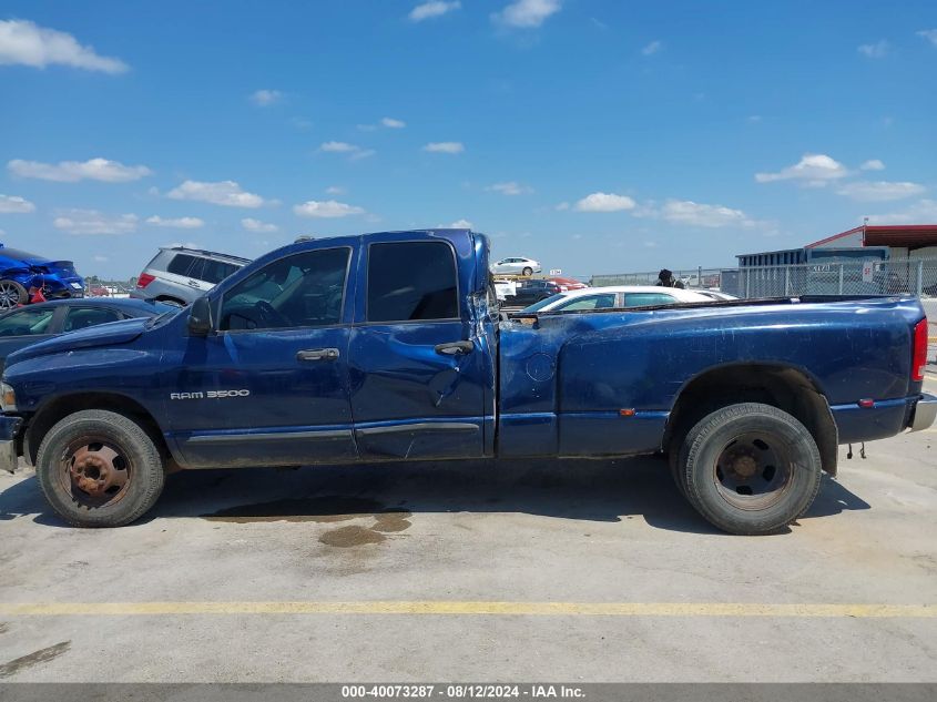 2004 Dodge Ram 3500 Slt/Laramie VIN: 3D7MA48C34G144587 Lot: 40073287