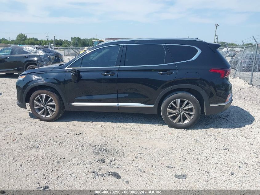 2020 Hyundai Santa Fe Sel VIN: 5NMS33AD6LH277145 Lot: 40073290