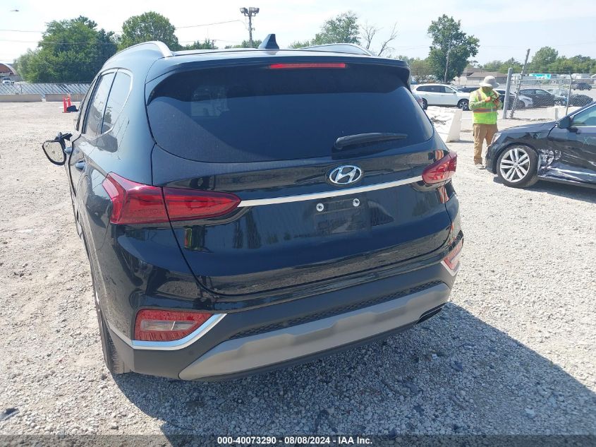 2020 Hyundai Santa Fe Sel VIN: 5NMS33AD6LH277145 Lot: 40073290