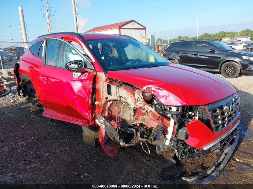 2022 HYUNDAI TUCSON  (VIN: 5NMJCCAE7NH137421)