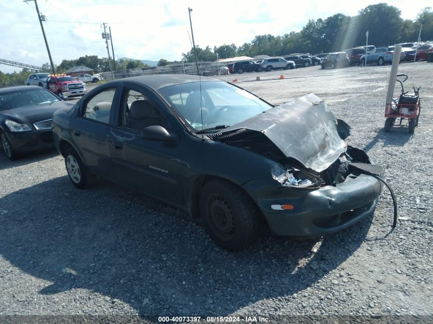 2000 Dodge Neon Es VIN: 1B3ES46C9YD587003 Lot: 40073397