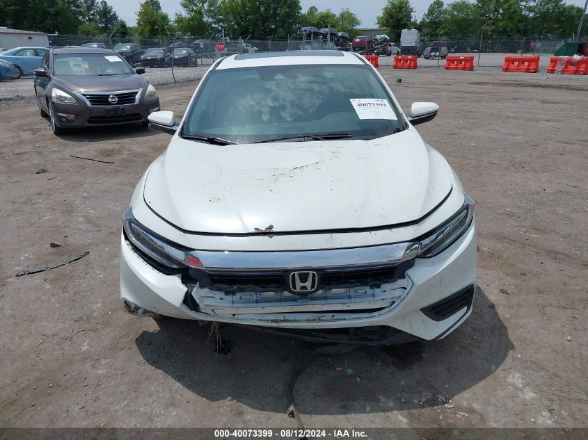 2019 Honda Insight Touring VIN: 19XZE4F98KE013563 Lot: 40073399