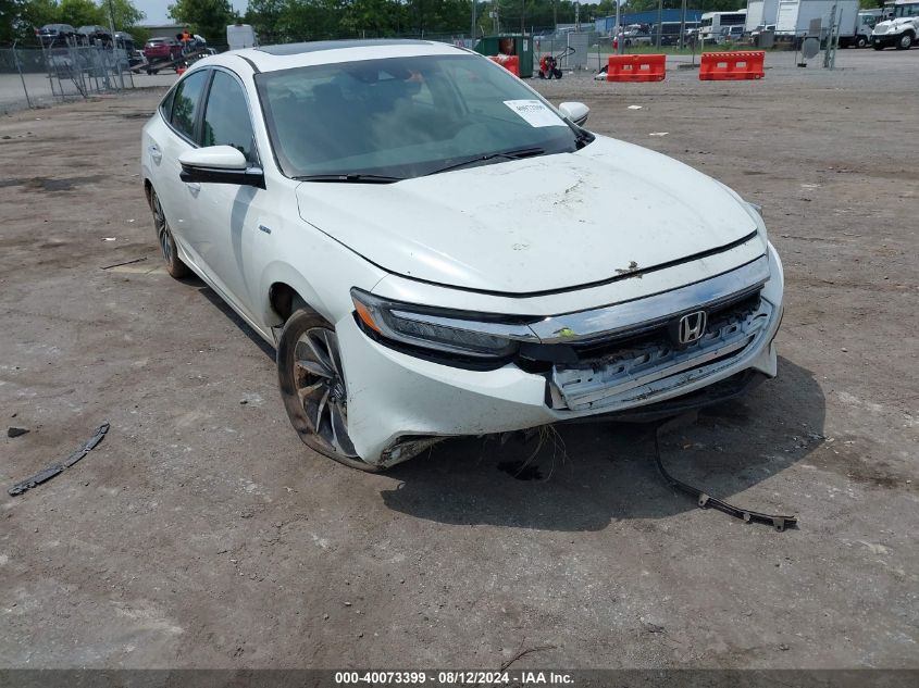 2019 Honda Insight Touring VIN: 19XZE4F98KE013563 Lot: 40073399